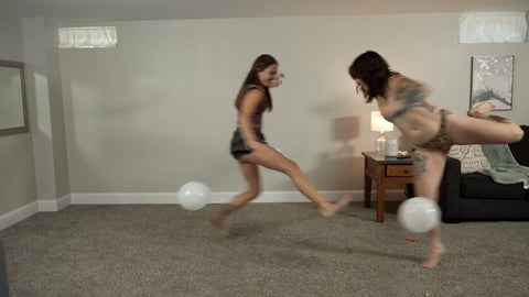 BALLOON POPPING RODEO - EVIE MADDY