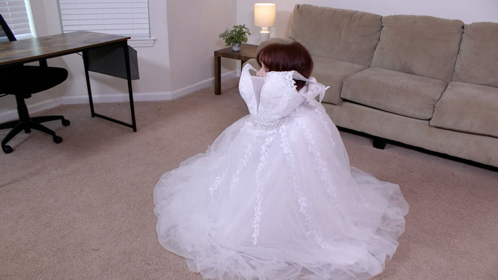 CHARLIE GROWS INTO THE BLANKET BRIDE