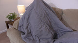 CHARLIE GROWS INTO THE BLANKET BRIDE
