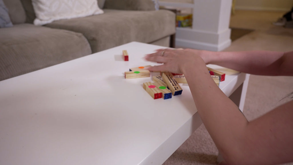 BLINDFOLD JENGA - JESSICA ELAINA