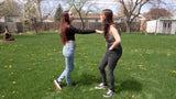 COLLEGE GIRL FIELD FIGHT