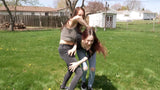 COLLEGE GIRL FIELD FIGHT