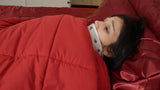 DEVYN BOUND IN BED