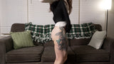 EVA'S COWORKER KEEPS LIFTING UP HER SKIRT - ENF STORY