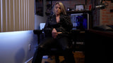 HOT LEATHER OFFICE CHICK