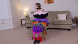 JEALOUS STREAMER GETS THE FULL FEATHER TREATMENT