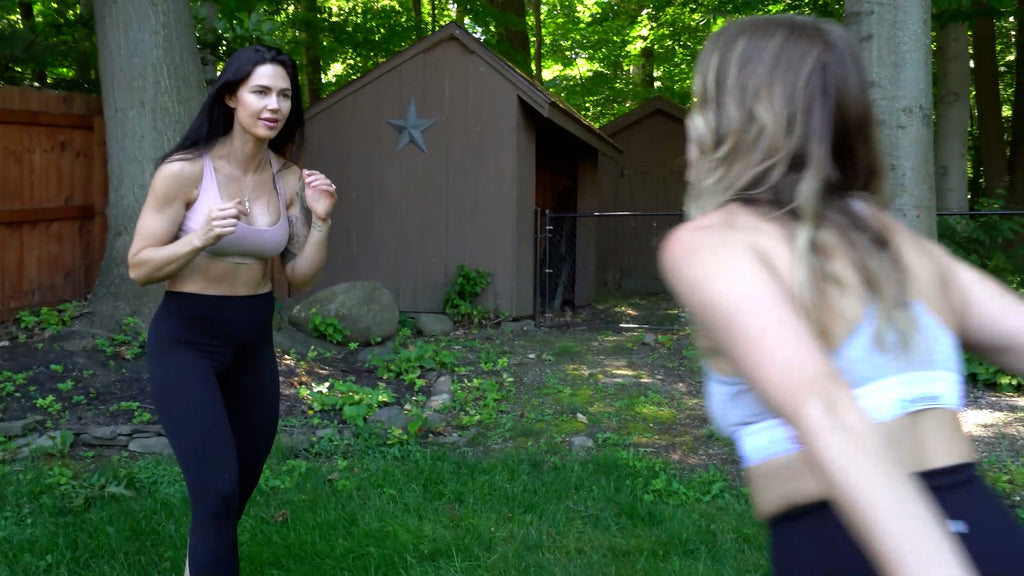 ABBY VS CADENCE - OUTDOOR FIGHT