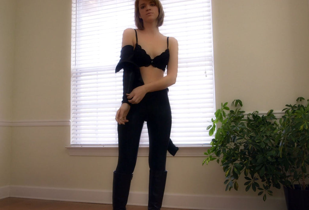 SKIN TIGHT LATEX SUIT - WHITNEY