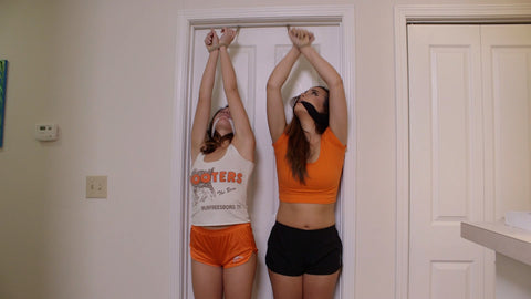 DOUBLE HOOTERS BONDAGE