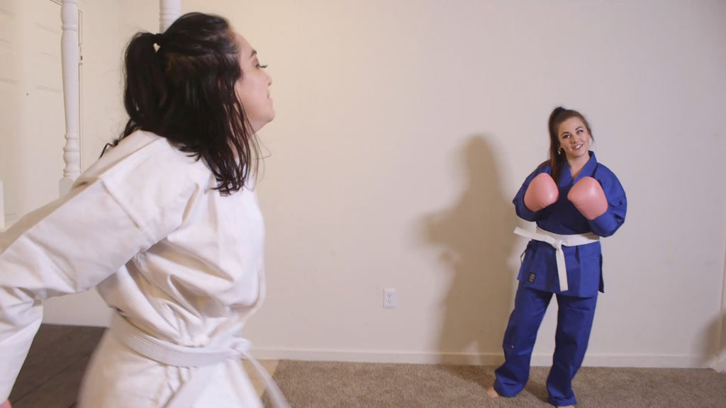 ELAINA & CASEY MMA FIGHT