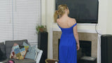 JENA SHOULDER TEASE - PROM DRESS