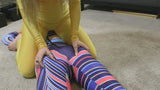 CATSUIT WRESTLING - LANEY & ARIA